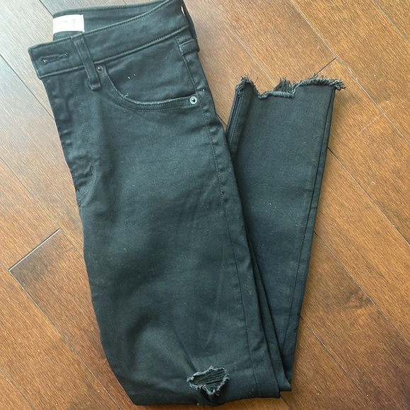 Abercrombie and Fitch super skinny ankle high rise jeans 26S - Picture 2 of 4